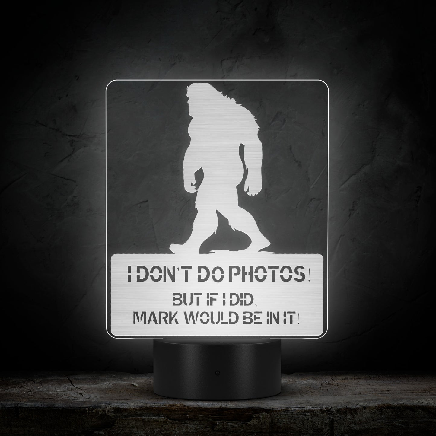 Custom Made Bigfoot Led Sign