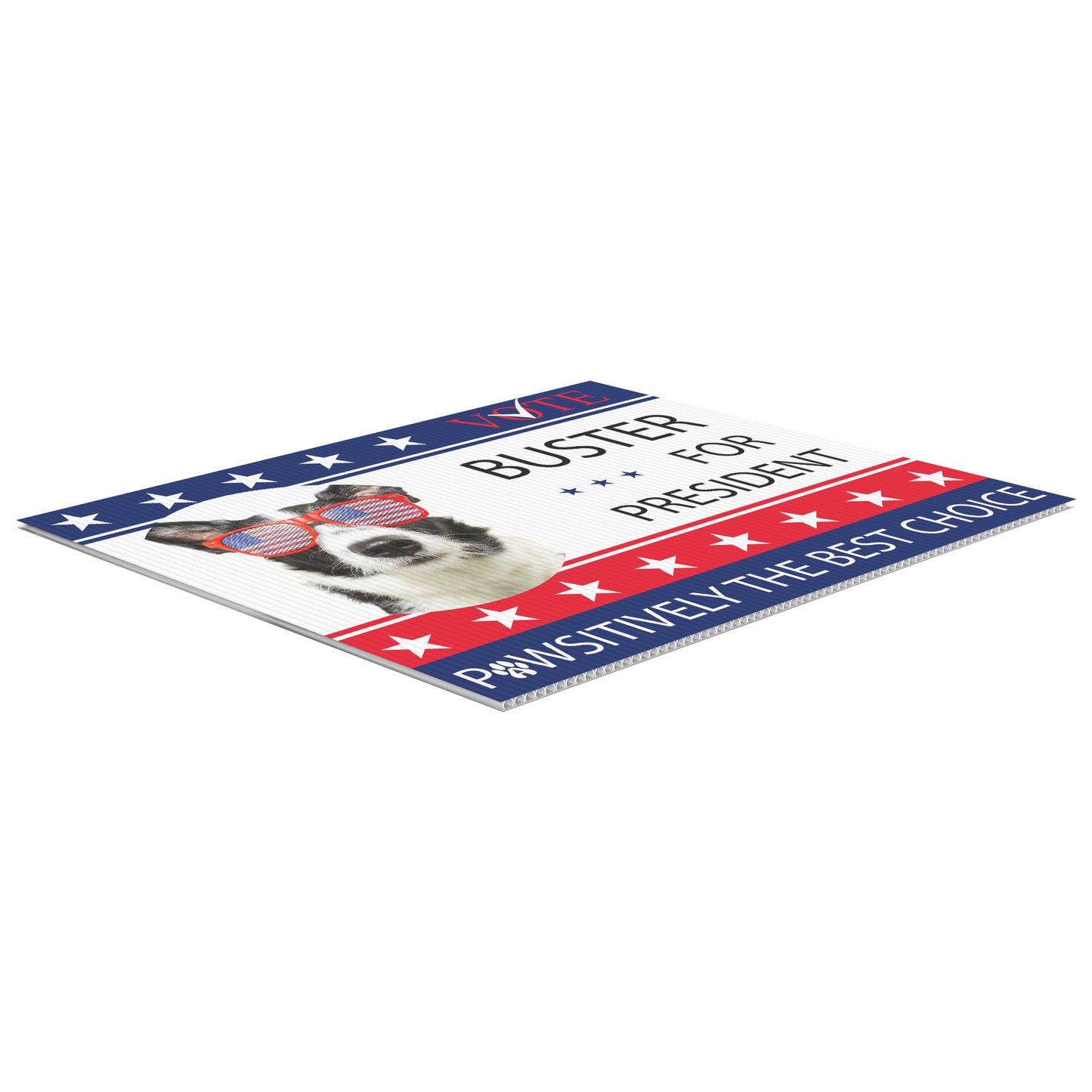 Dog Election Yard Sign