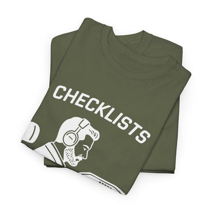 Checklists are poetry to me