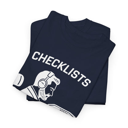 Checklists are poetry to me