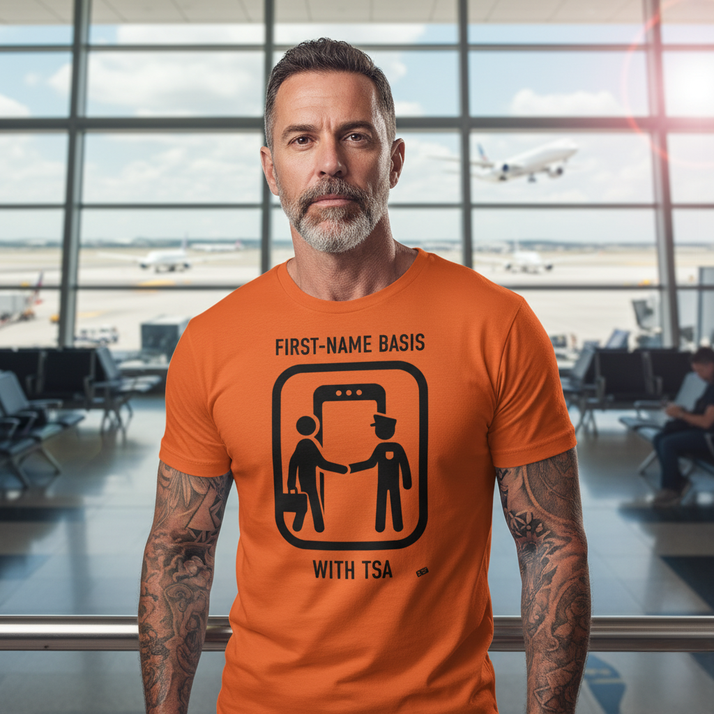 First-Name Basis with TSA Tee