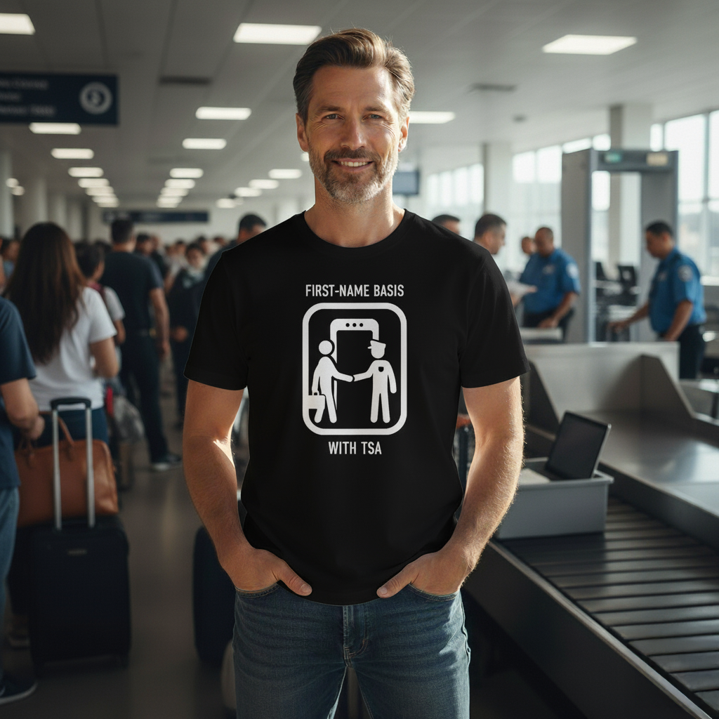 First-Name Basis with TSA Tee