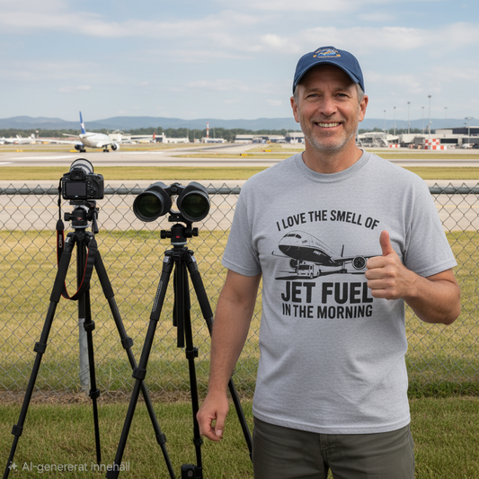 I love the smell of jet fuel in the morning