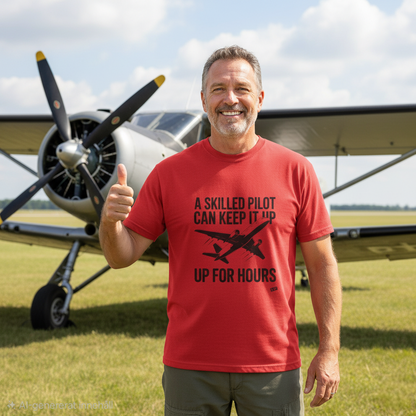 A skilled pilot can keep it up for hours