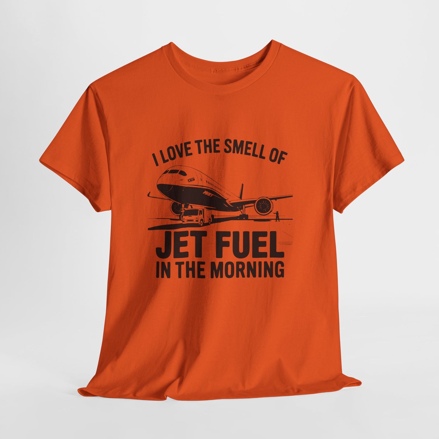 I love the smell of jet fuel in the morning