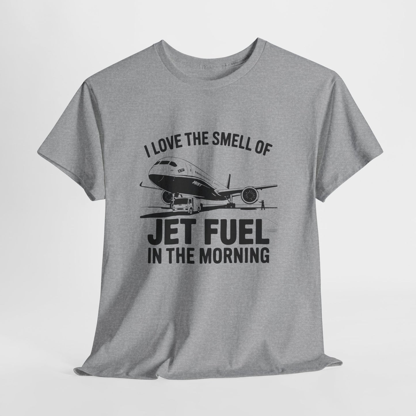 I love the smell of jet fuel in the morning