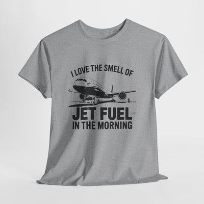 I love the smell of jet fuel in the morning