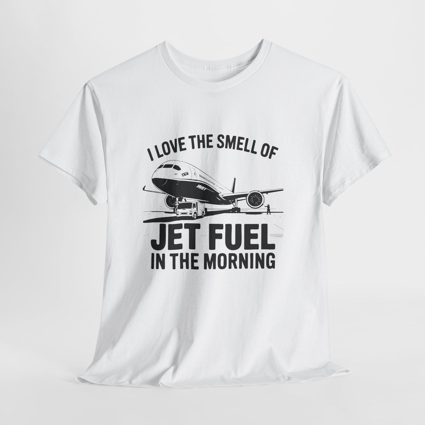 I love the smell of jet fuel in the morning