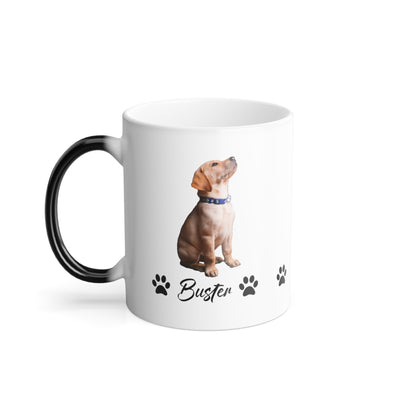 Pet Dog Mug with your pet´s name and picture