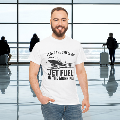I love the smell of jet fuel in the morning