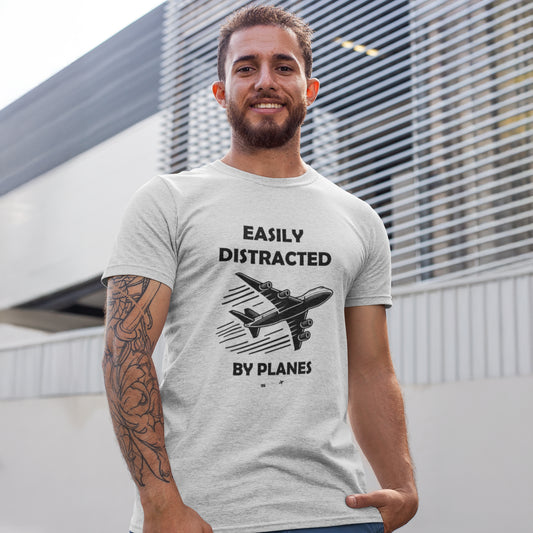 Easily Distracted by Planes Tee