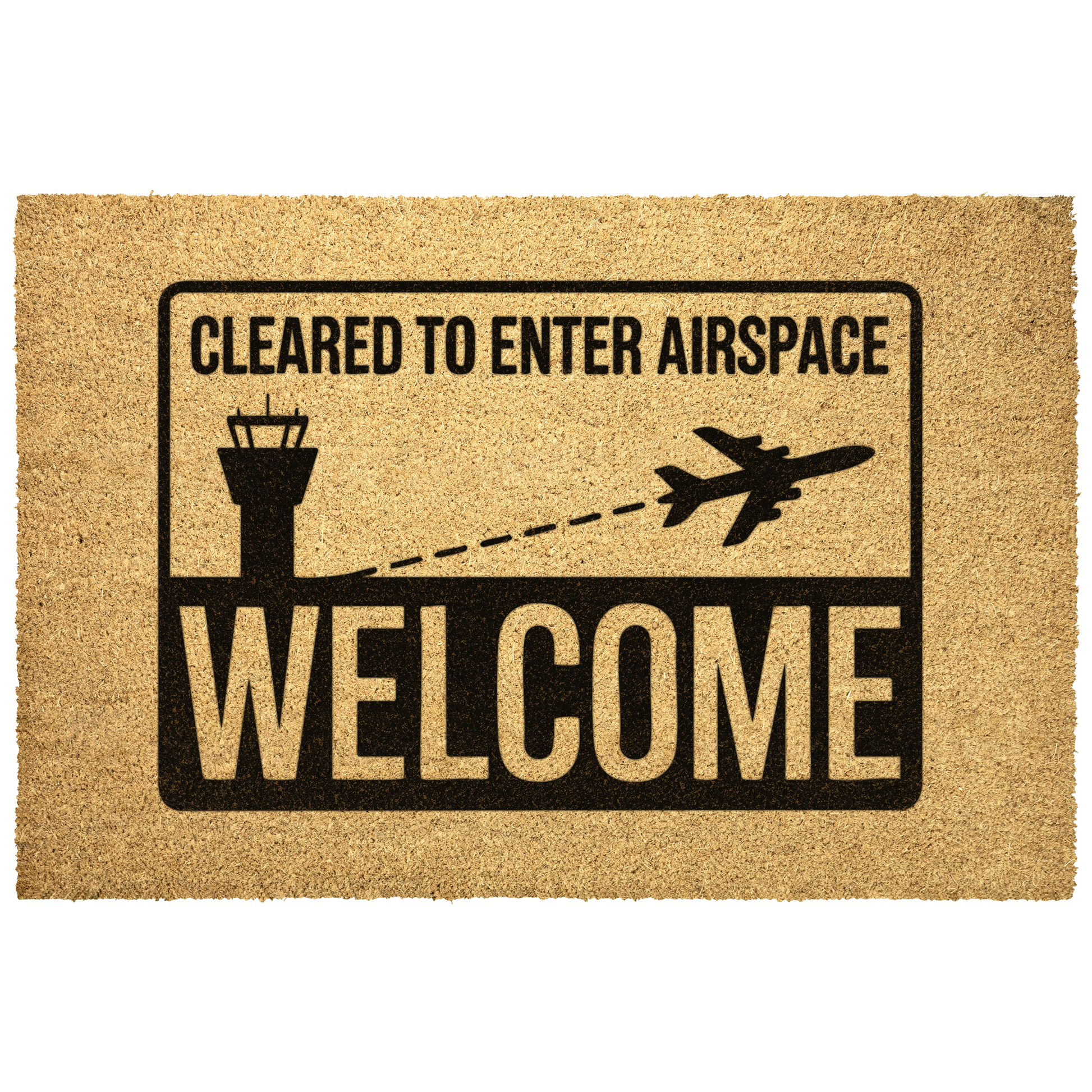 cleared_to_enter_airspace_-_welcome_2_av_Outdoor_Mat_Main_Mockup.png