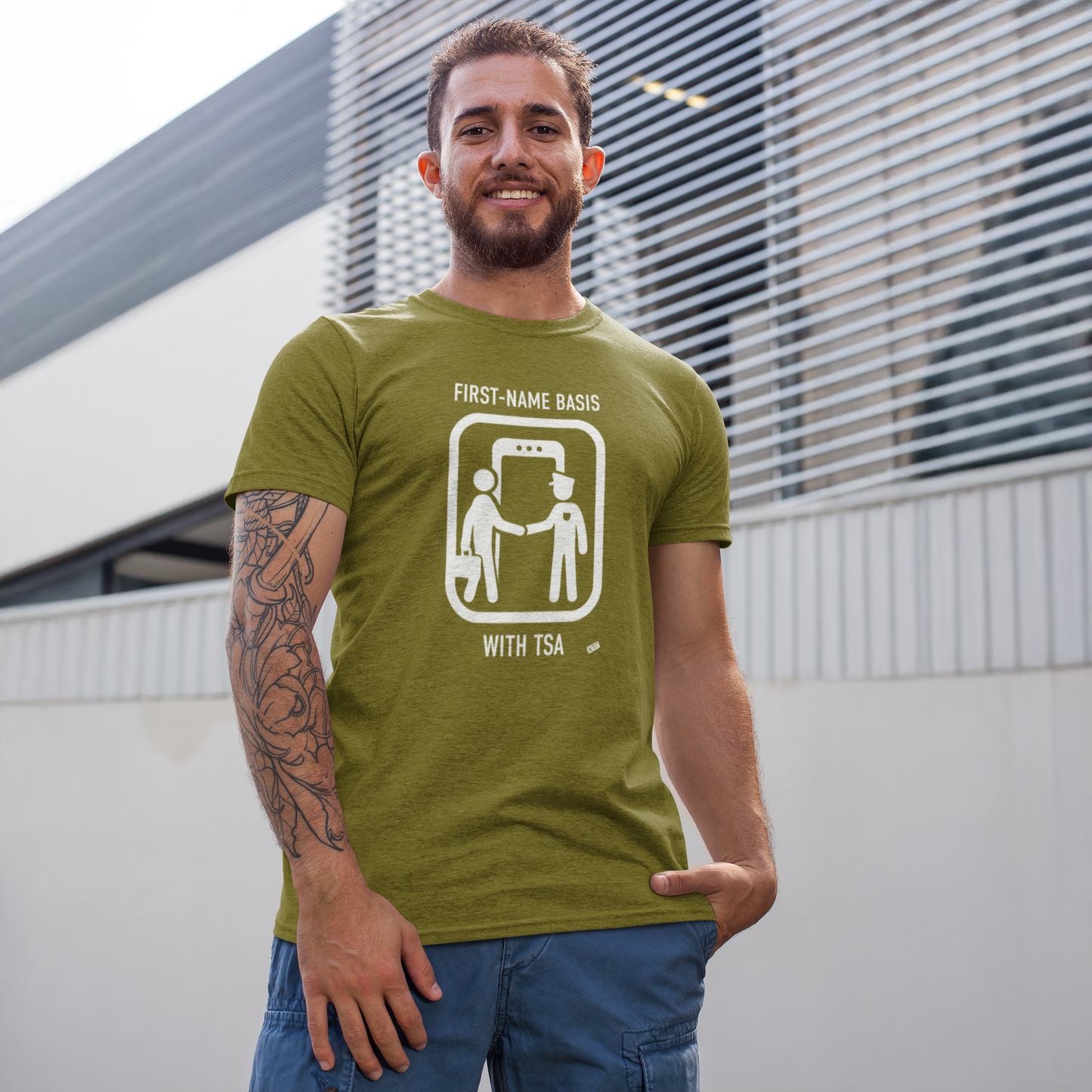 First-Name Basis with TSA Tee
