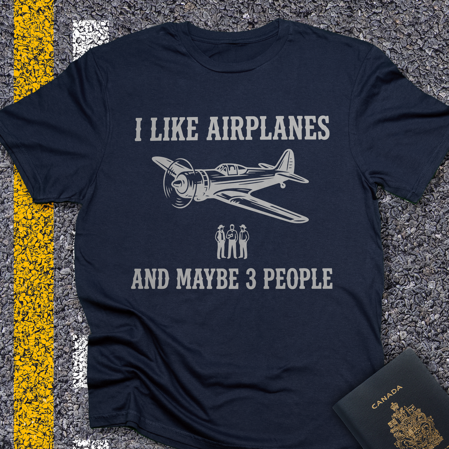 I like airplanes and maybe 3 people
