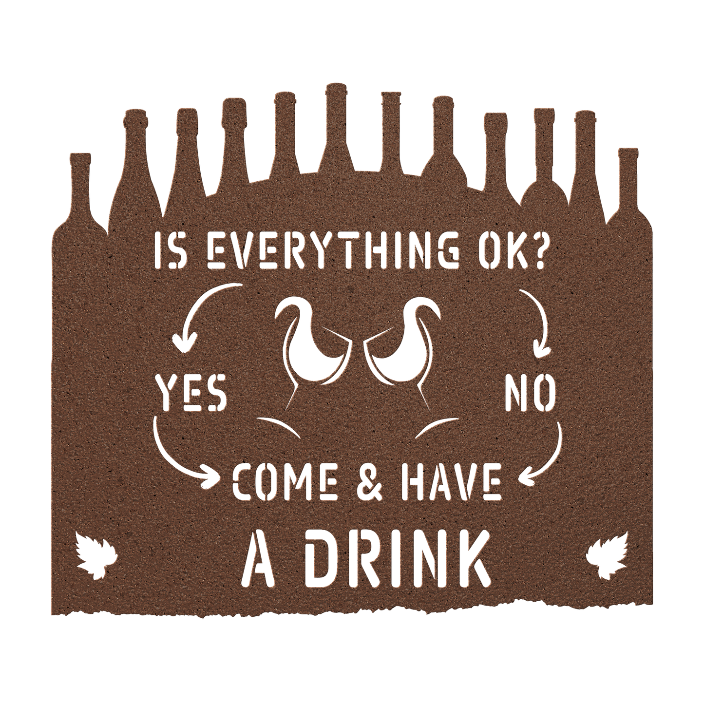is_everything_ok_metal_sign_wine_Copper_Transparent_Mockup.png