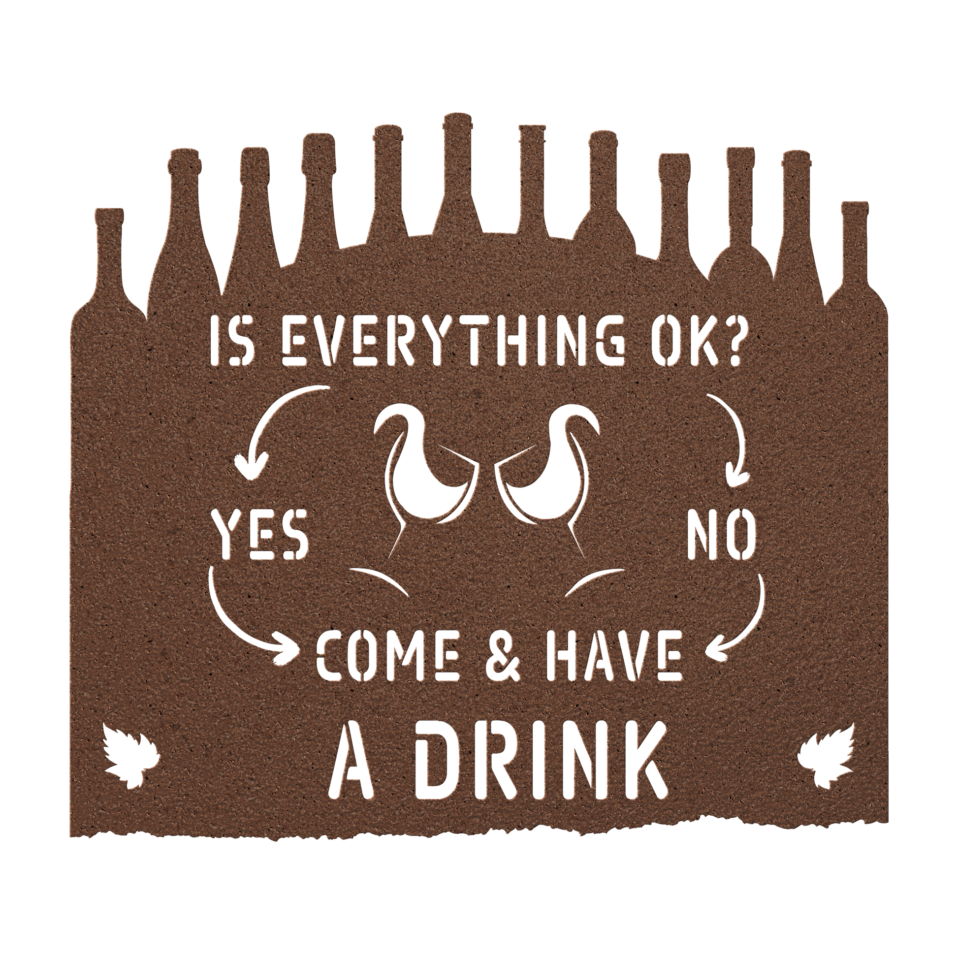 is_everything_ok_metal_sign_wine_Copper_Transparent_Mockup.png