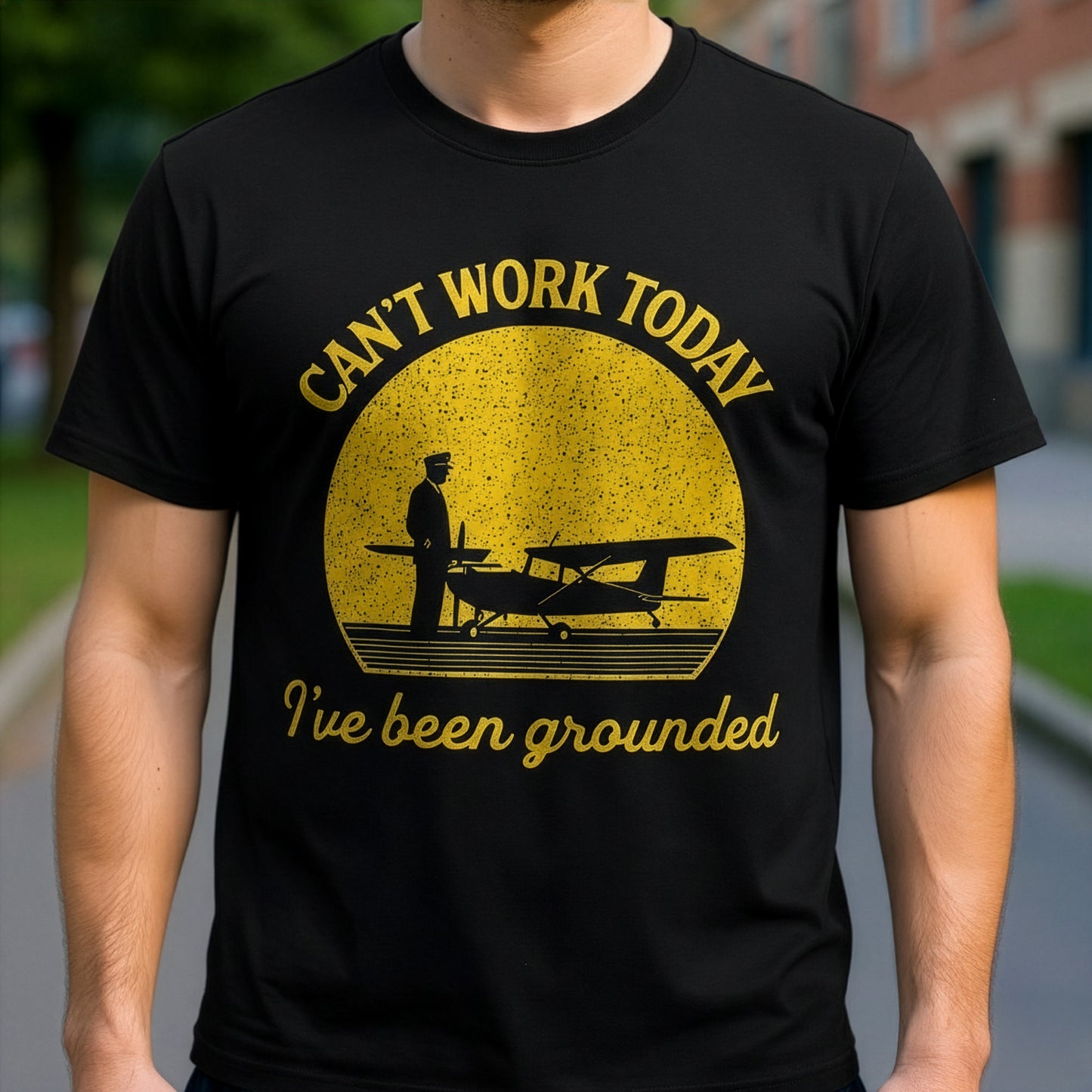 Cant work today t-shirt