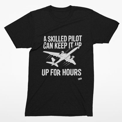 A skilled pilot can keep it up for hours