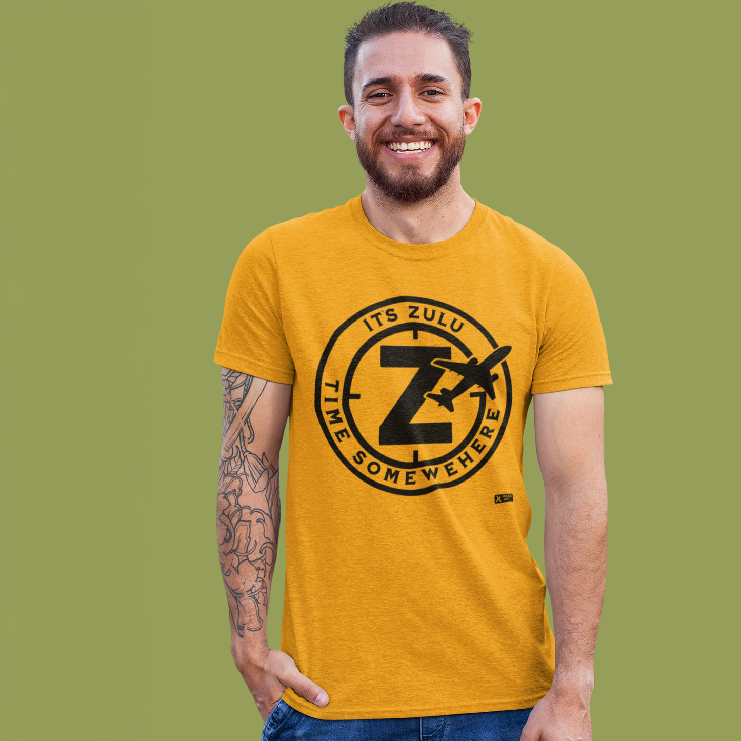 Zulu Time Somewhere Tee