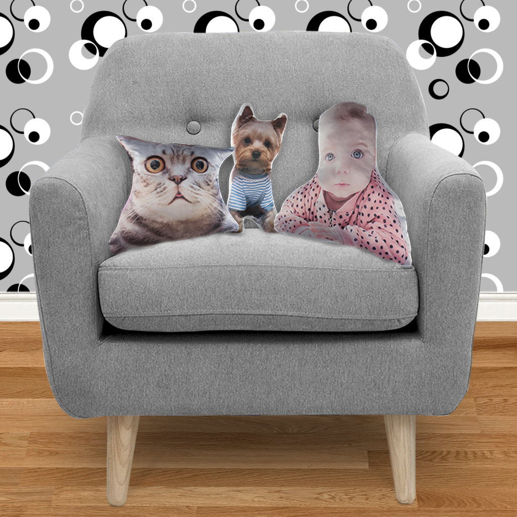 Plane window Custom Shape Cushion