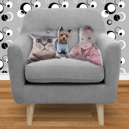 Plane window Custom Shape Cushion